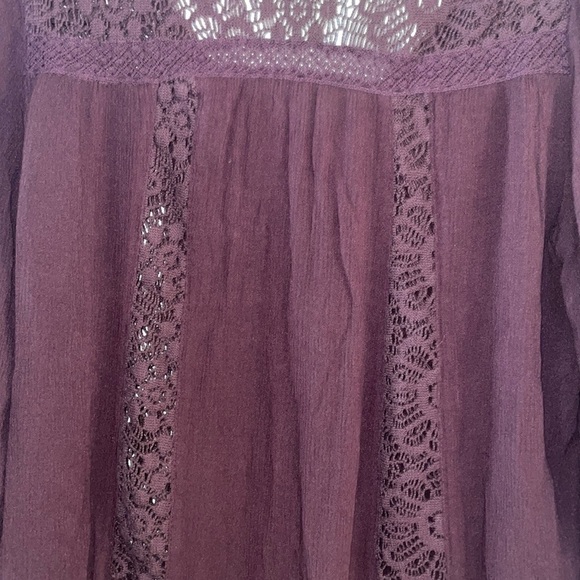 American Eagle Outfitters AEO
Boho Plum Top Blouse Size M - Picture 7 of 7